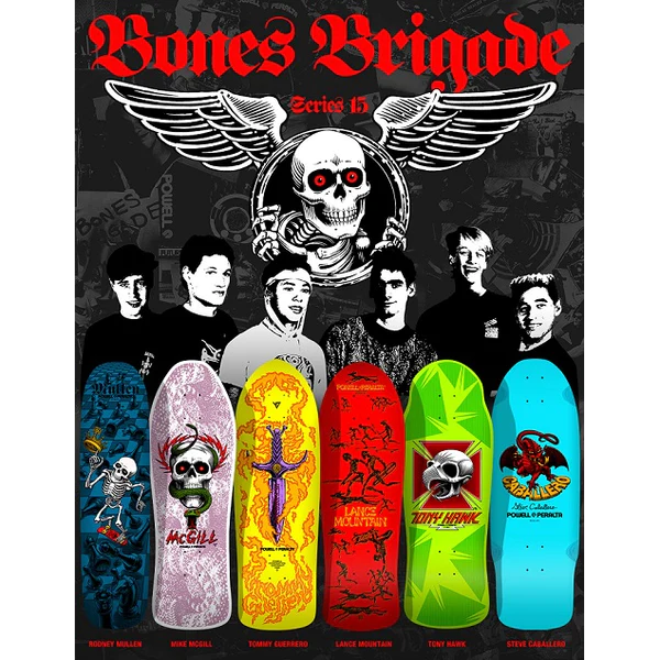 Tavola da Skate Bones Brigade® Steve Caballero Serie15 Light Blue - 10.09 Limited Edition 2024