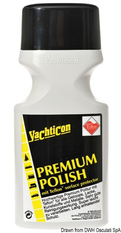 YACHTICON Premium Polish with Teflon® surface protector 500 ml