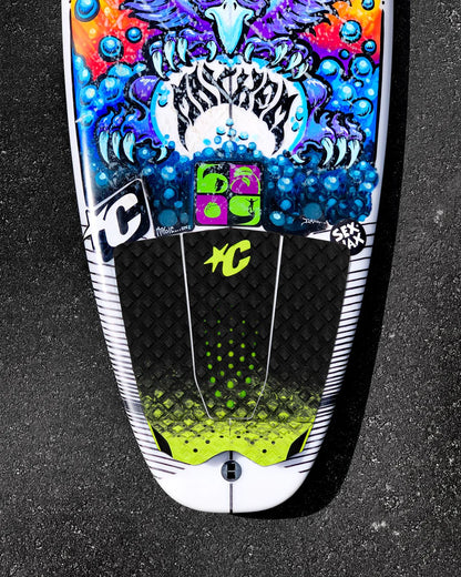 TRACTION PAD CREATURES - GRIFFIN COLAPINTO 3pz LITE - Black Fade Lime