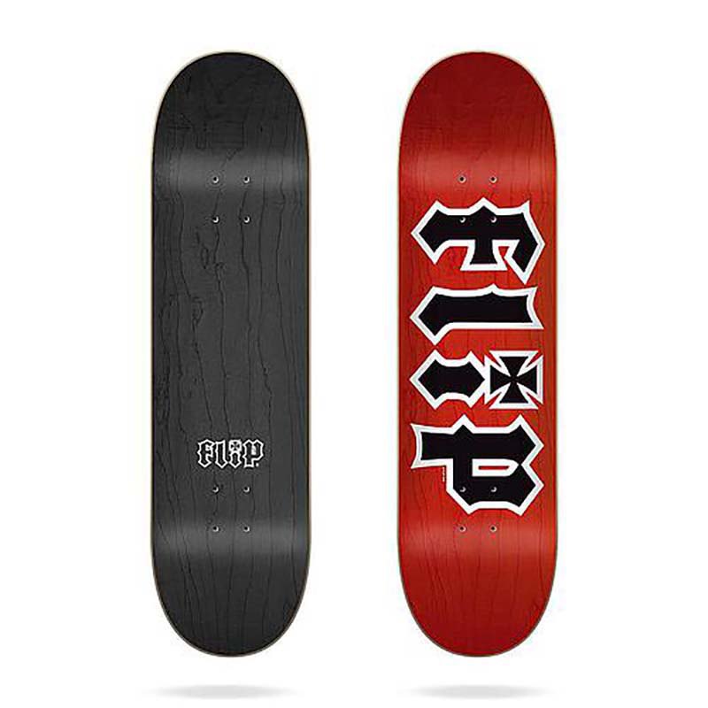 Tavola da Skate FLIP Decks HKD RED Stained 8.375"