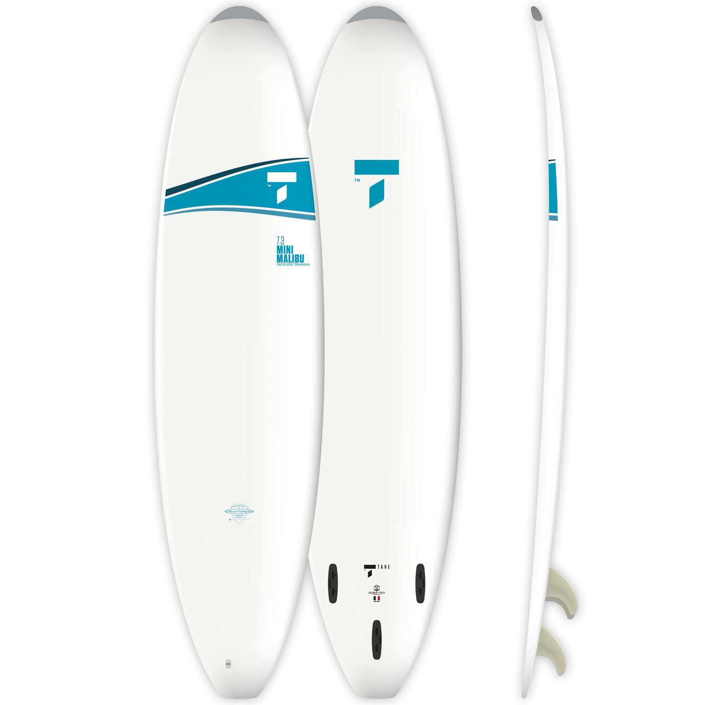 Tavola surf TAHE 7'3" Mini Malibu