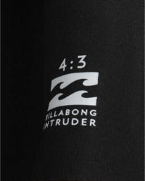 4/3mm Intruder - Muta con zip posteriore da Uomo BLACK