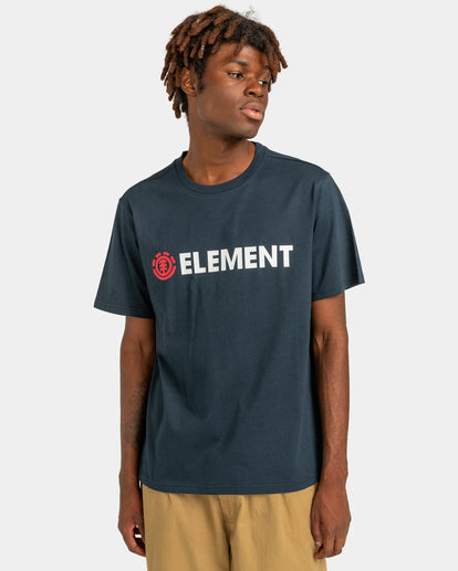 T-SHIRT ELEMENT Blazin - Maglietta da Uomo - ECLIPSE NAVY
