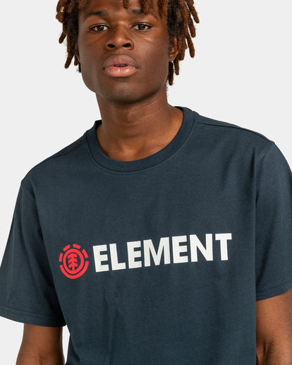 T-SHIRT ELEMENT Blazin - Maglietta da Uomo - ECLIPSE NAVY