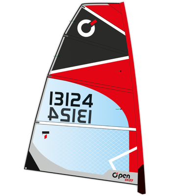 O'pen Skiff Vele, Alberi e Boma