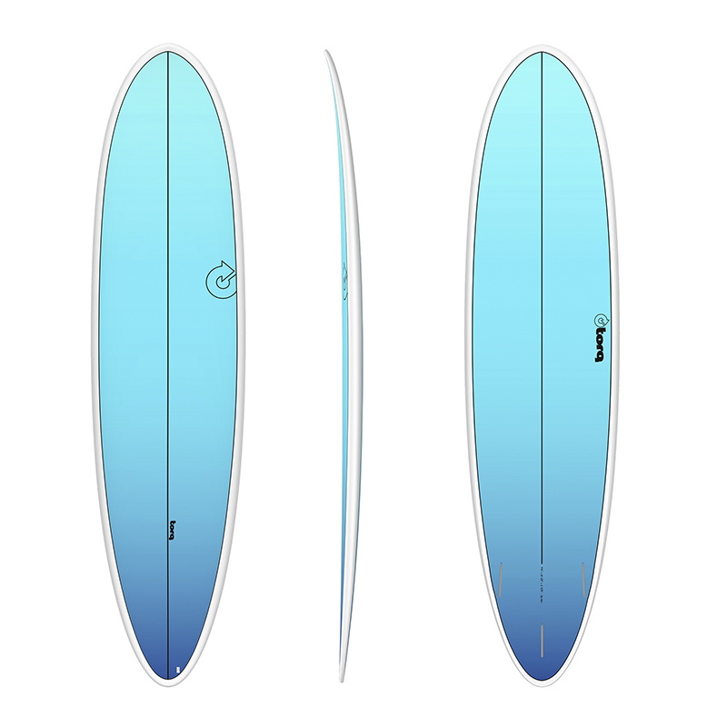 Torq tet 7'6" fun Retro fade blu 52.4lt
