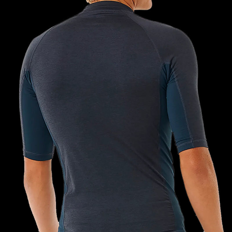 Maglia anti irritazioni UPF a maniche corte Dawn Patrol Perf - Navy Marled