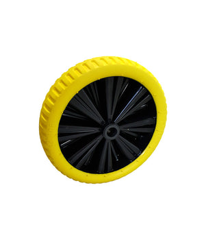 Ruota anti foratura Flex Lite 39 Est. Giallo D. 37 cm - Foro D. 25 mm x 75 mm