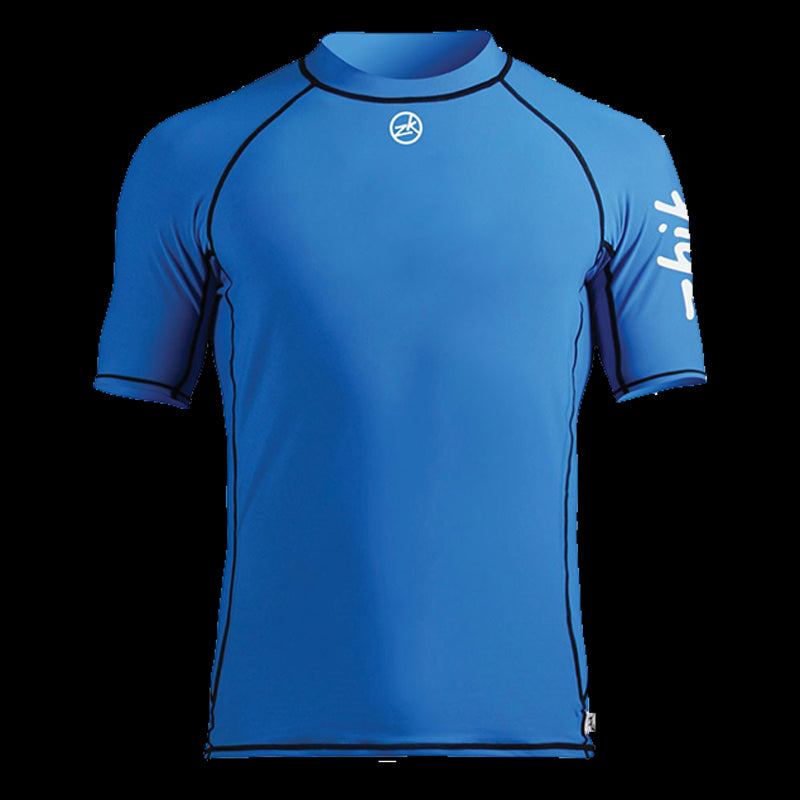 Spandex short Sleeve Top - Blue