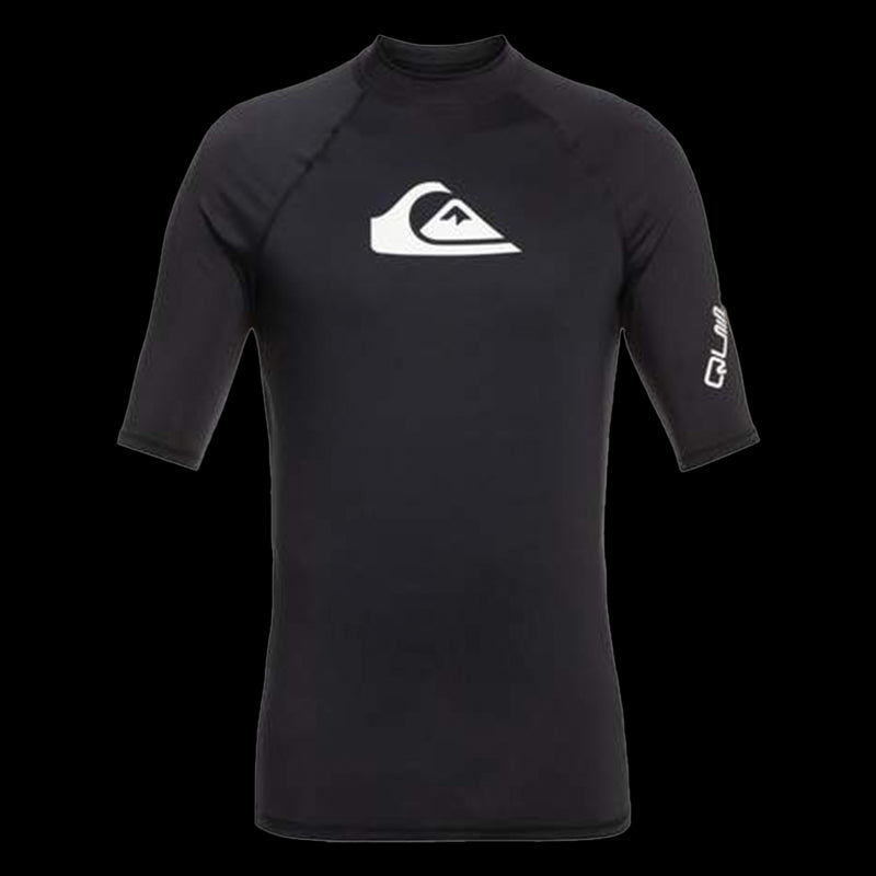 Lycra All Time - Rash Vest UPF 50 a maniche corte da Ragazzo 8-16 - BLACK