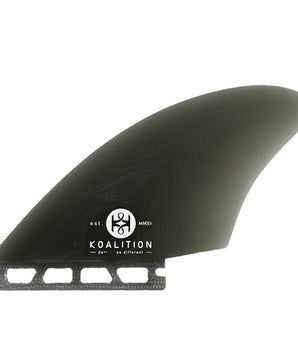 PINNE KOALITION Keel smoke Future twin fins