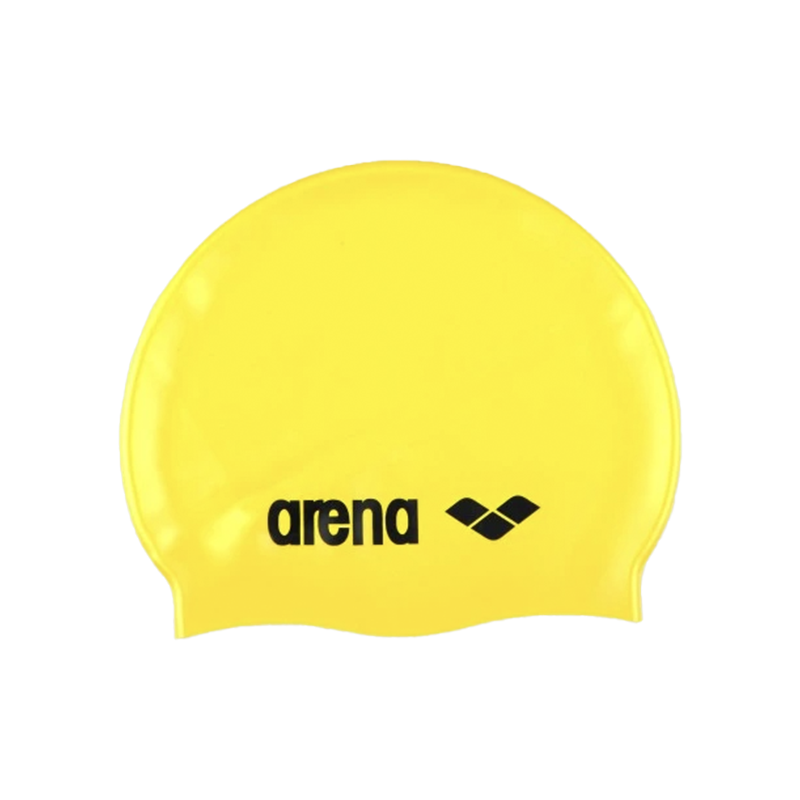 Cuffia da piscina Classic Silicone - YELLOW-BLACK