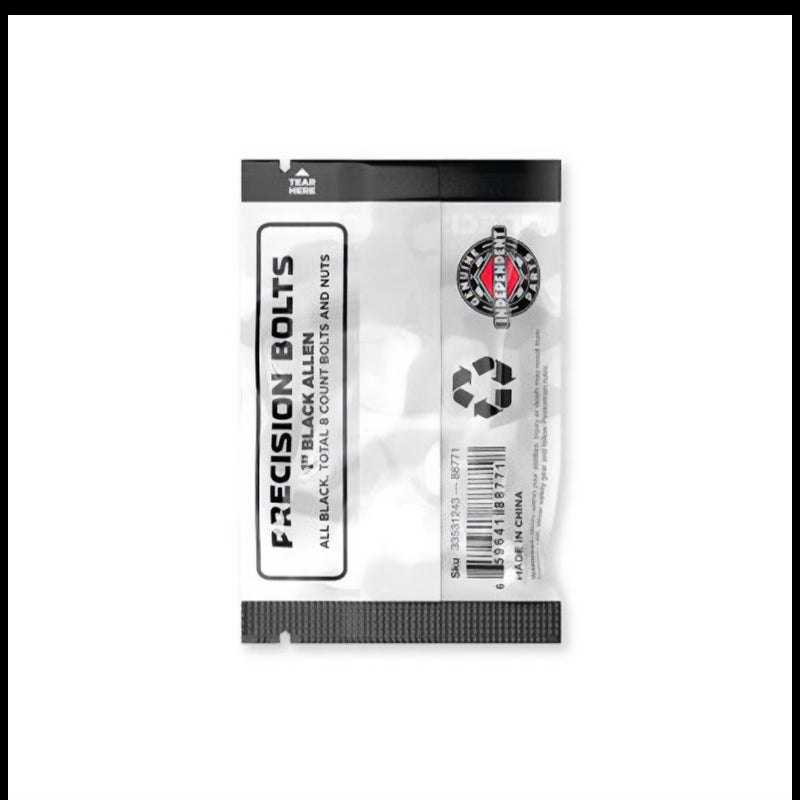 Independent - kit Viti allen 1" black + brugola