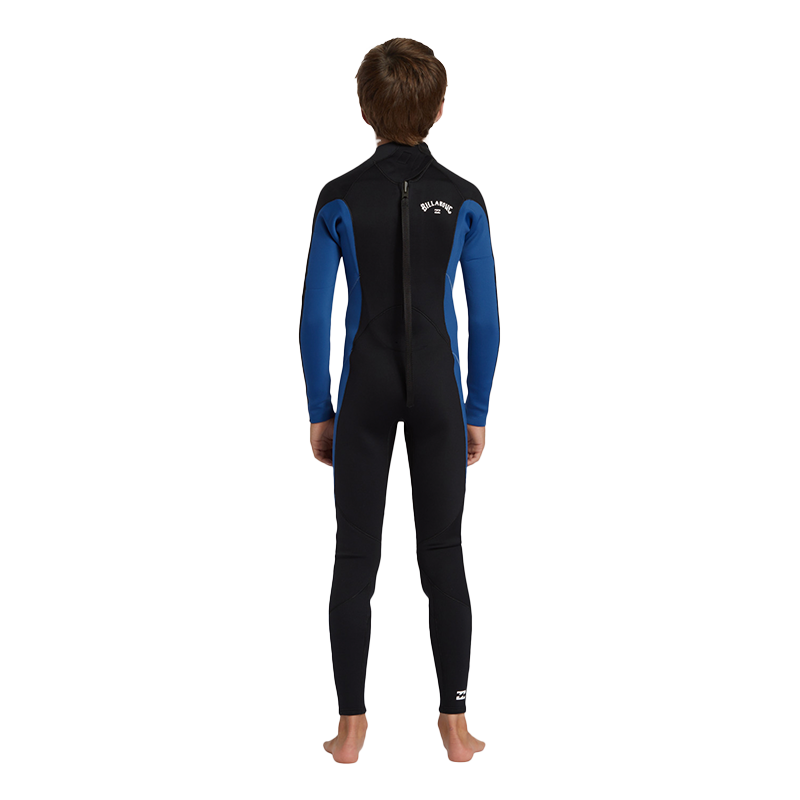 3/2mm Foil BILLABONG - Muta con zip posteriore Junior Black/Blue
