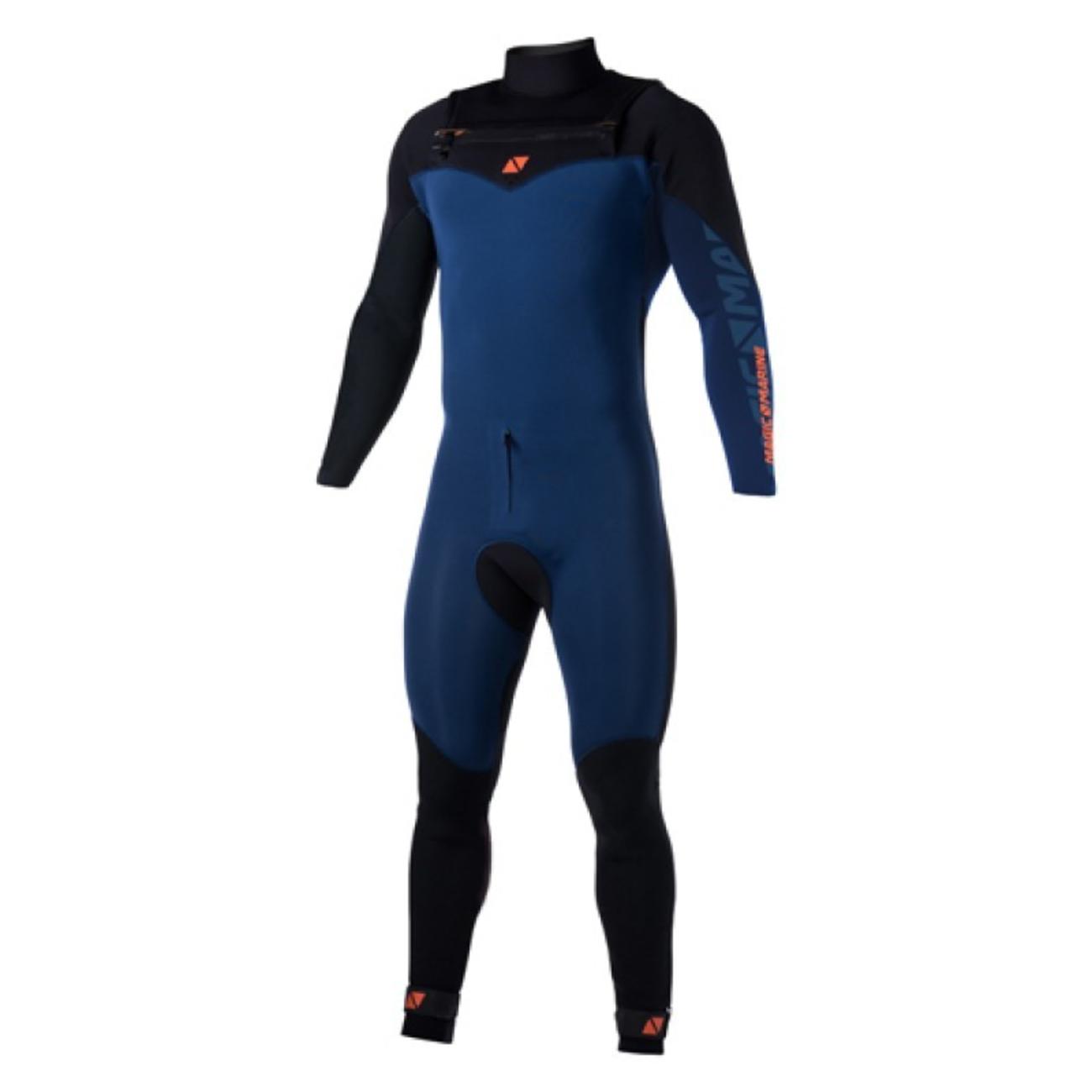 Muta Semistagna da Uomo Magic Marine Ace Fullsuit 4-3mm chest-zip