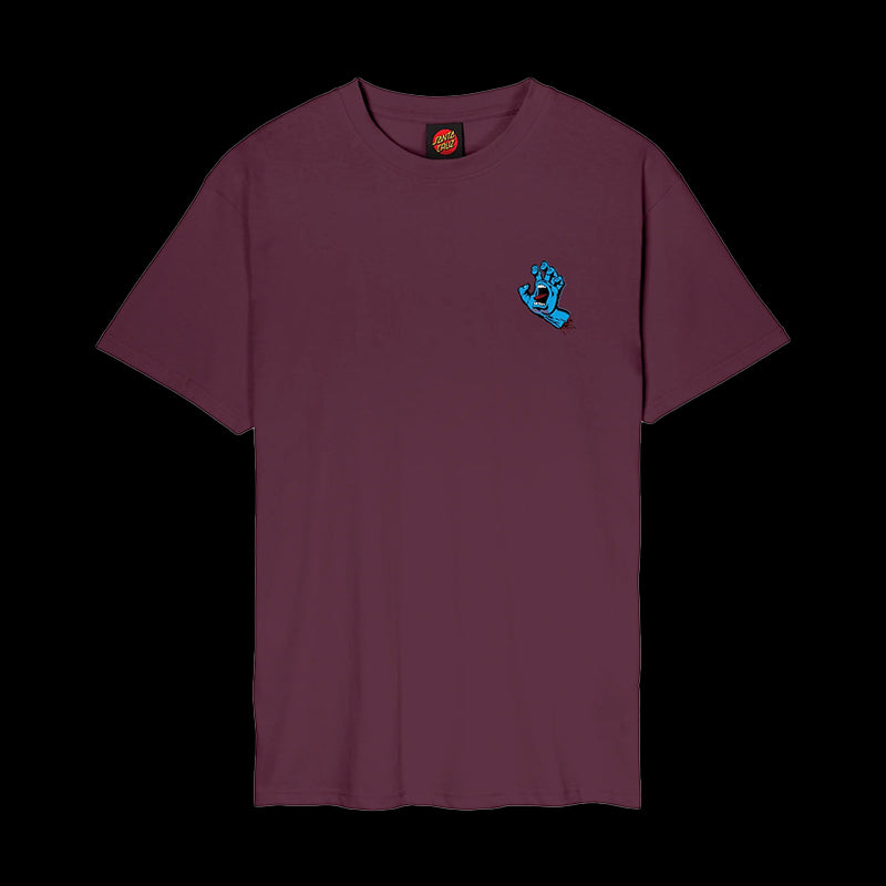 Screaming Hand Chest - Dark Cherry
