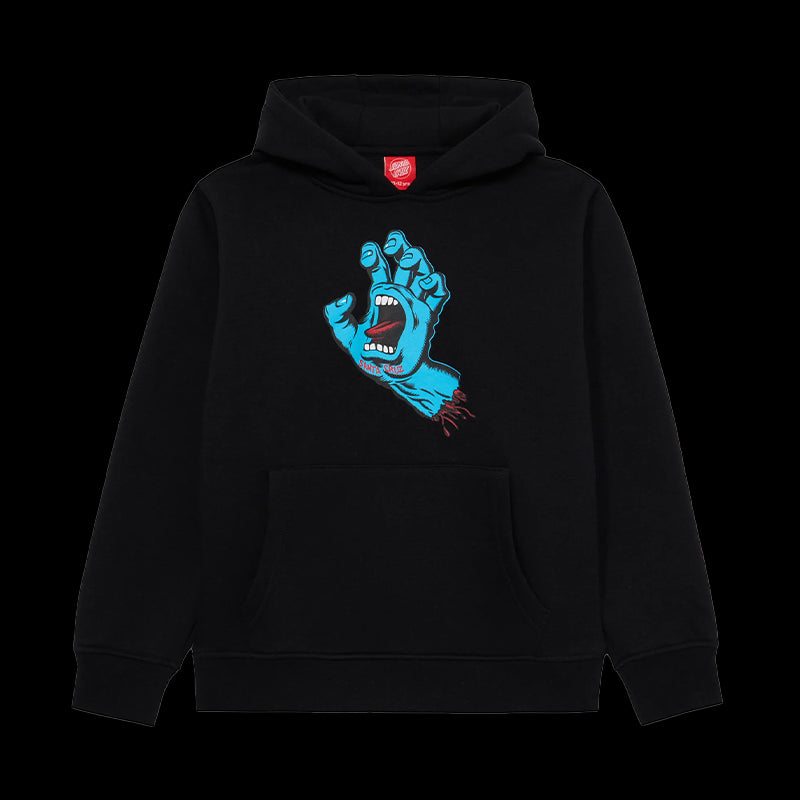 Felpa con cappuccio - Youth Screaming Hand Hood - Black