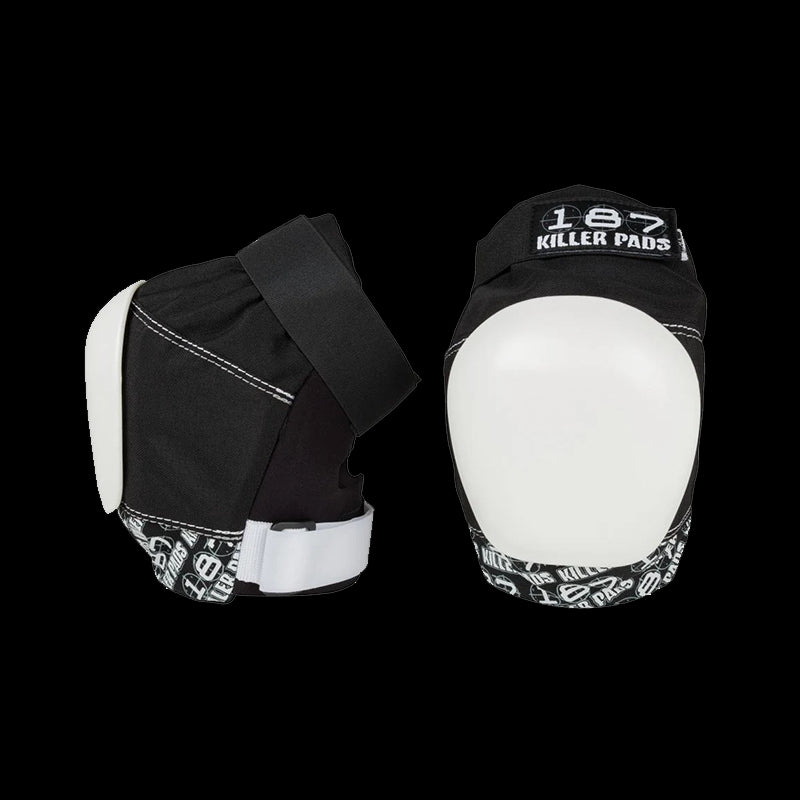 Ginocchiera pro 187 Killer Pads Pro Knee Black/White