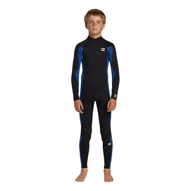 3/2mm Foil BILLABONG - Muta con zip posteriore Junior Black/Blue