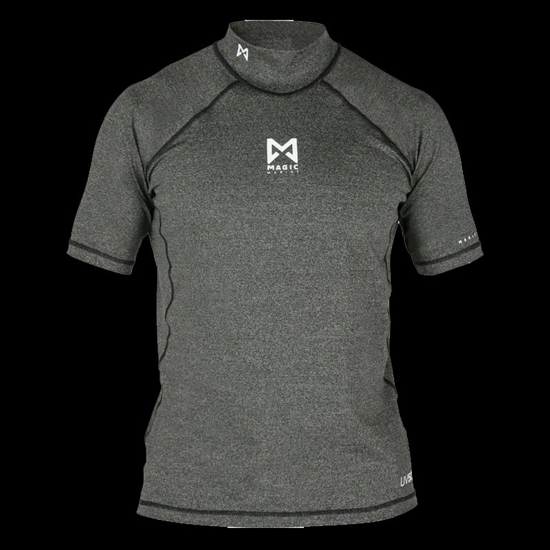 Cube Rash Vest S/S men - Black