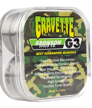 Cuscinetti da Skate David Gravette G3 Bronson Skateboard Bearings