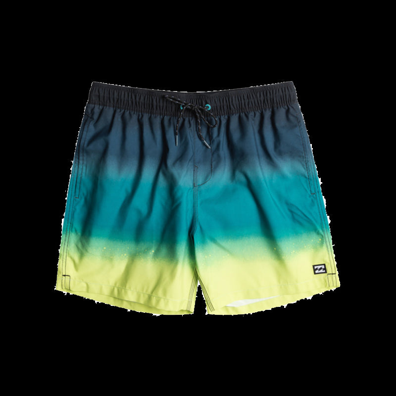 costume All Day Fade Layback 16" - Bermuda da bagno da Uomo - Nero