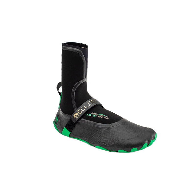 3mm Custom 2.0 Watersport Boots - Black/Green