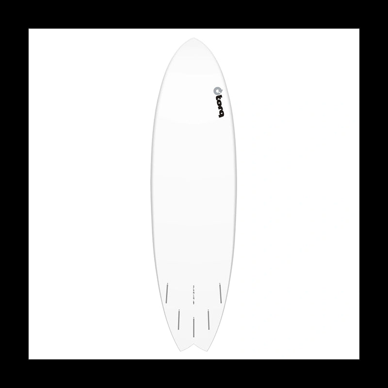 Torq tet 6'6'' fish White pinline 39.6lt