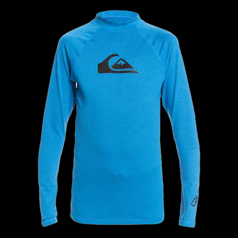 Lycra All Time - Rash Vest UPF 50 a maniche lunghe da Ragazzo 8-16 - snorkel blue