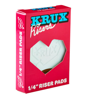 Krux - Riser pads 1/4" White