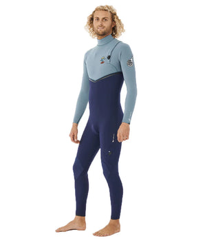 Muta RIP CURL - Flashbomb 4/3 Senza Zip - Mineral Blue