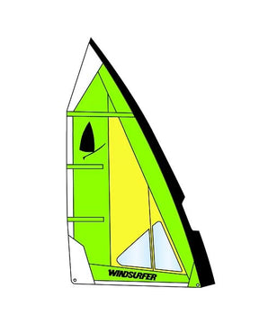 Vela Windsurfer LT Sail 5,7 Green/Yellow