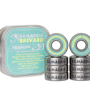 Cuscinetti da Skate Samarria Brevard G3 Bronson Skateboard Bearings