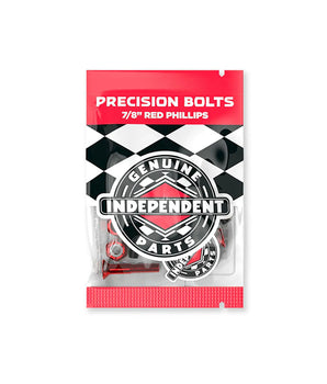 Independent - Viti Stella 7/8" red/black