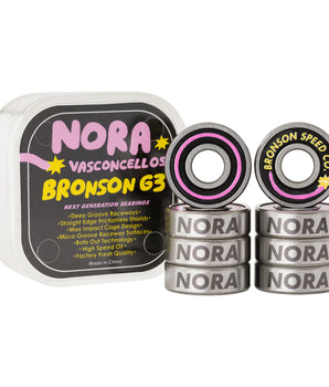 Cuscinetti da Skate Nora Vasconcellos G3 Bronson Skateboard Bearings