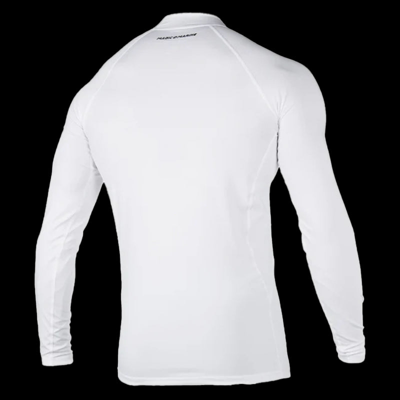 Cube Rash Vest L/S men - White
