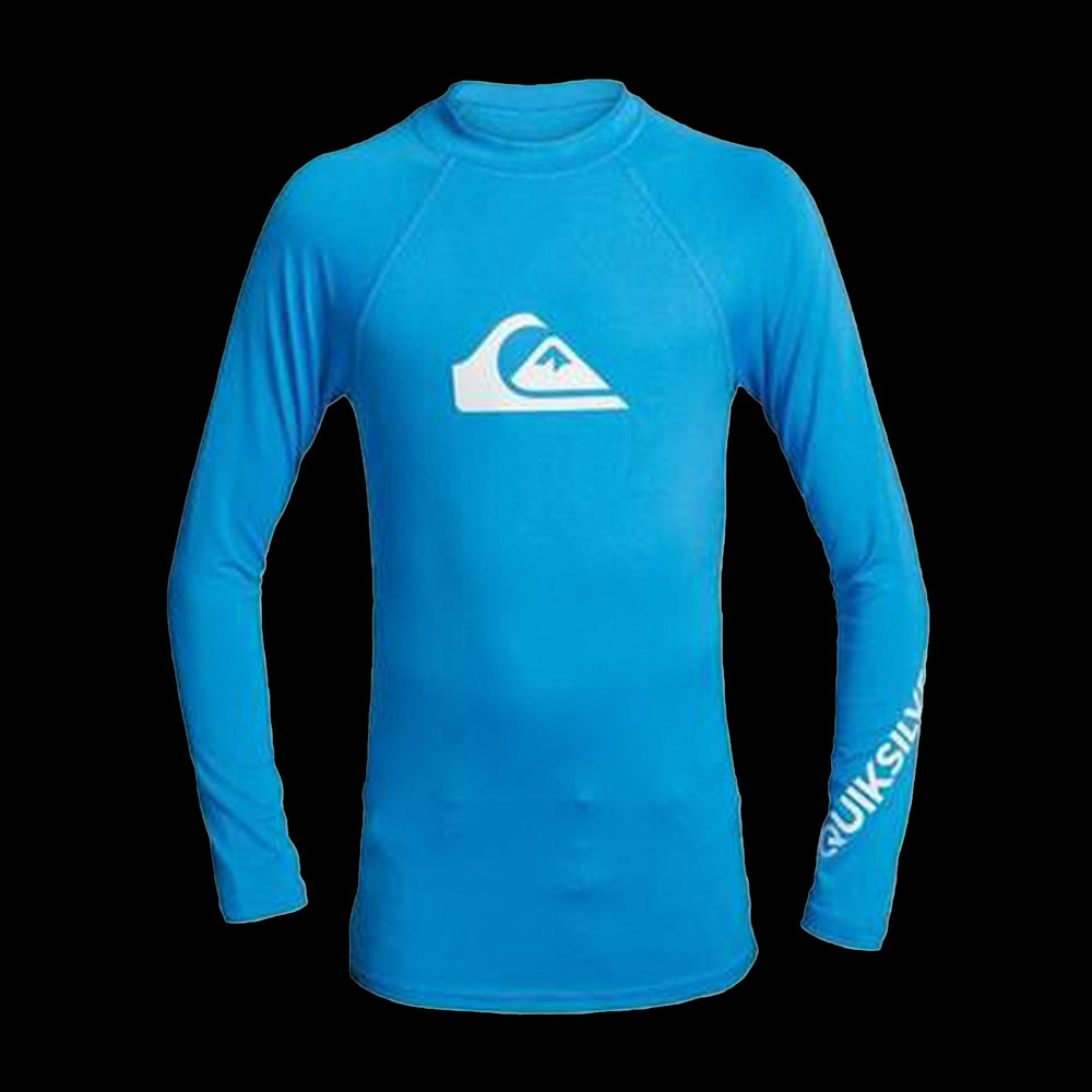 Lycra All Time - Rash Vest UPF 50 a maniche lunghe da Ragazzo 8-16 - Turchese