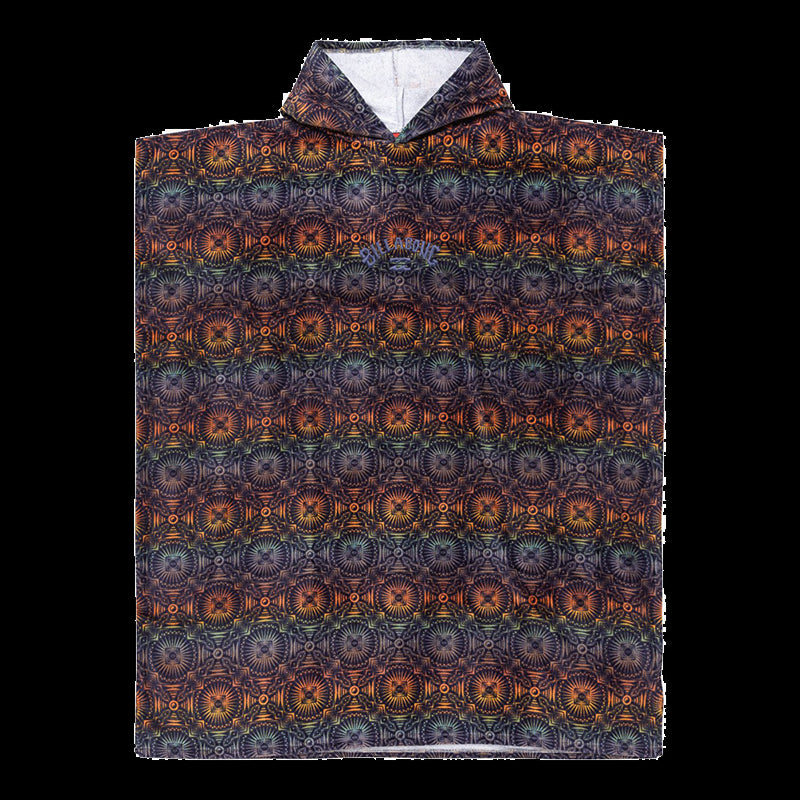 Poncho - Asciugamano con cappuccio da Uomo - Aged Indigo