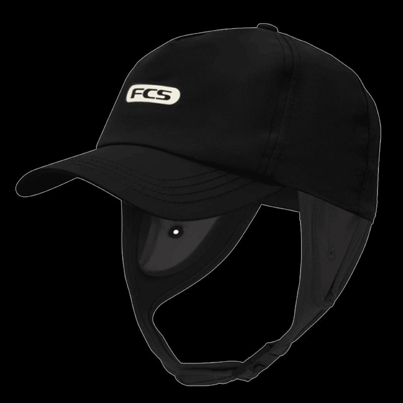 Essential Truckers Wet Cap - Cappello con visiera da surf con laccetto - Black/Eclipse