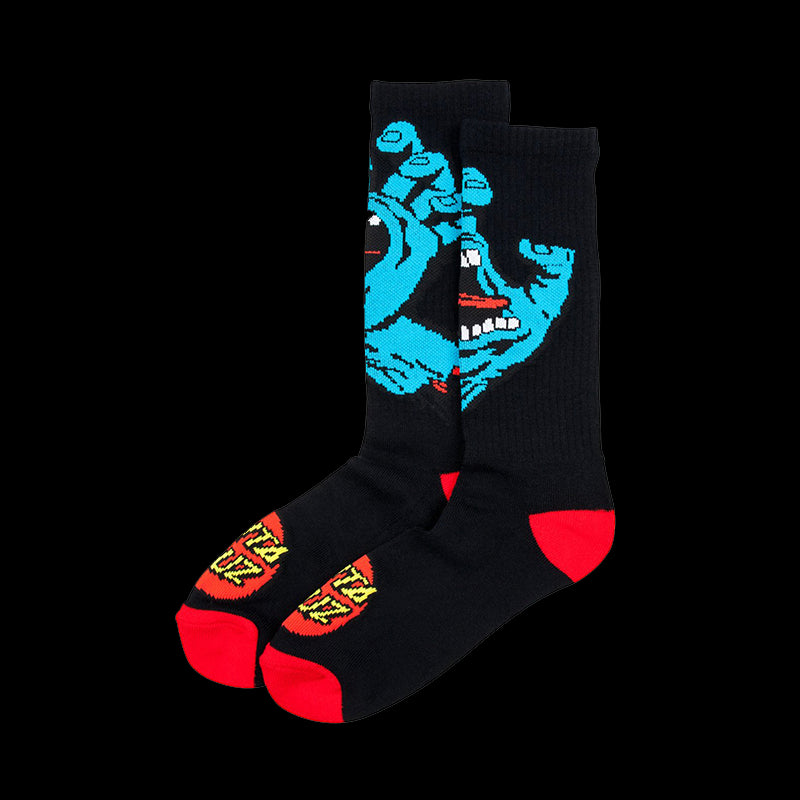 Screaming hand calze - black