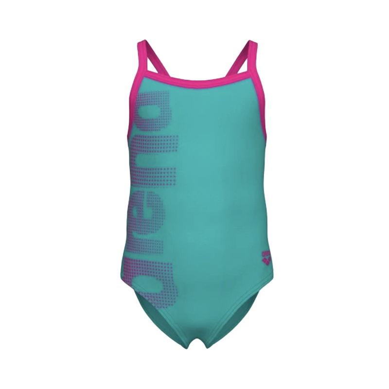 Costume Intero Bambina Arena Logo - WATER-FREAK ROSE