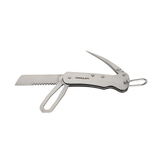 Coltello in acciaio inox per vela - Inox Lucido