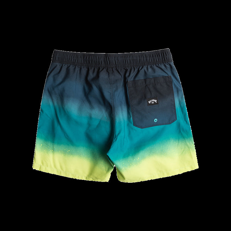 costume All Day Fade Layback 16" - Bermuda da bagno da Uomo - Nero