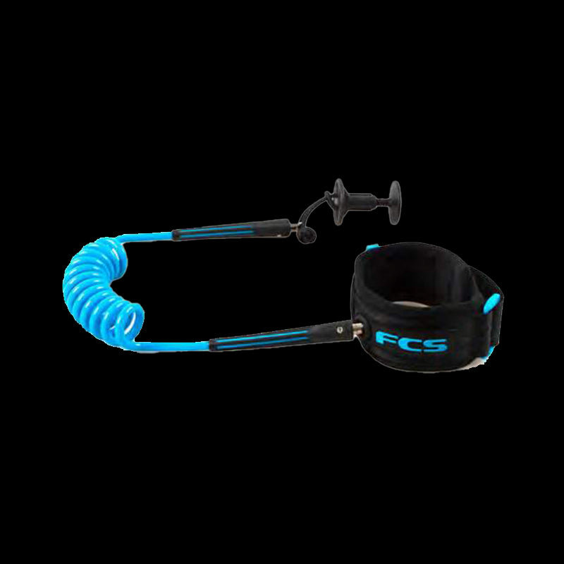 FCS Bodyboard Leash per POLSO - Black/Blue