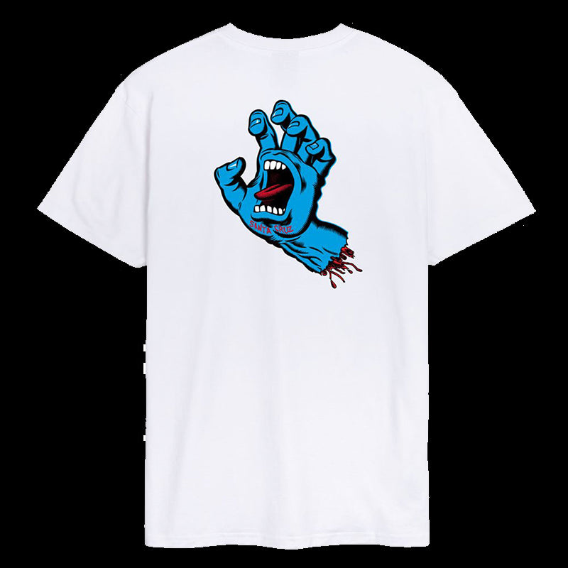 Screaming Hand Chest - White