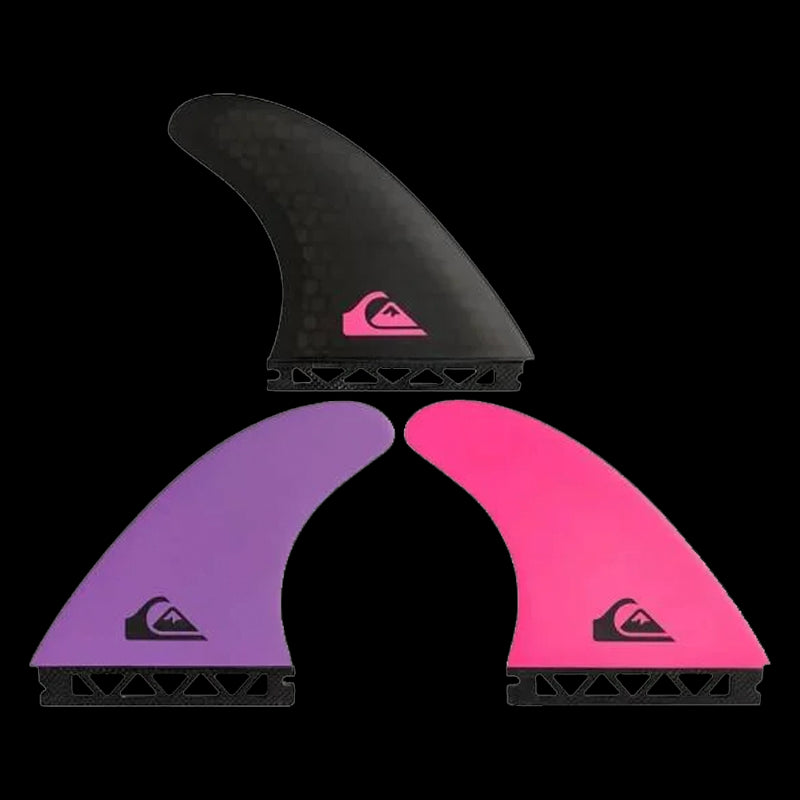 PINNE Quiksilver Pro Hex Future Surfboard Fin Set