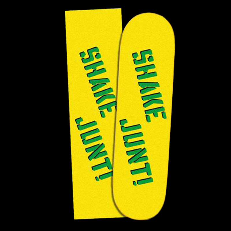 Shake Junt Yellow Green Sprayed Grip Tape 9 x 33 - foglio singolo