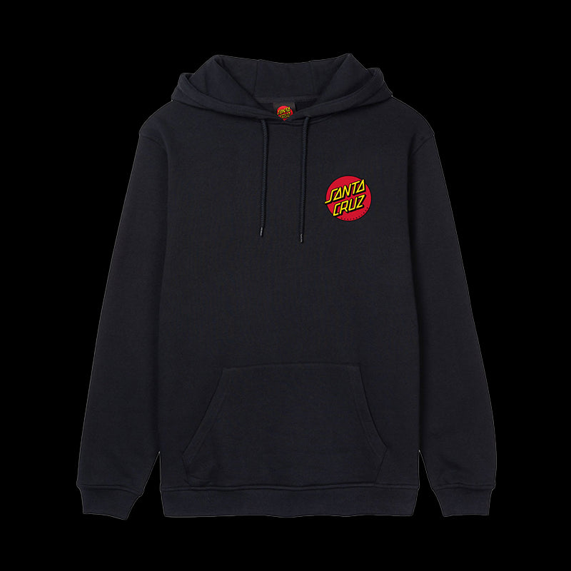 Felpa con cappuccio - Classic Dot Chest Hood - Black