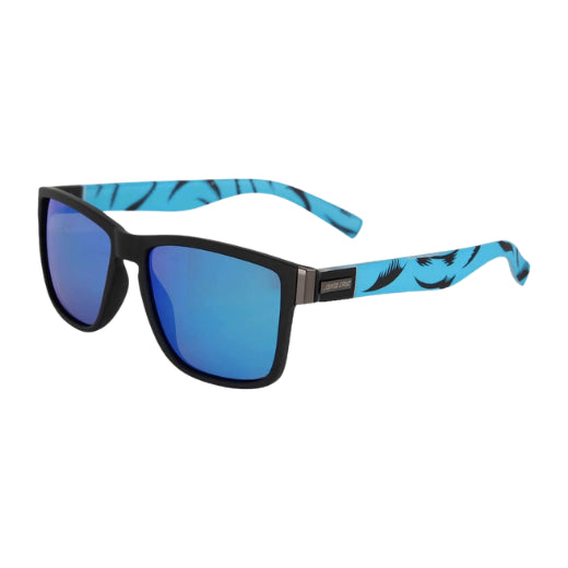 Lucien Sunglasses - Black/Screaming Blue