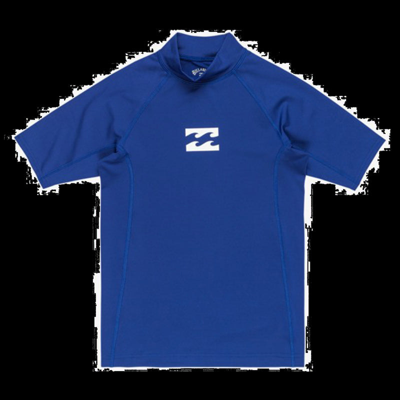 Lycra Waves All Day - Rash Vest UPF 50 a Maniche Corte da Ragazzo -  Dark Cobalt